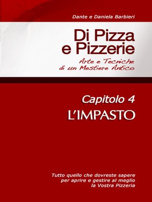 cover image of Di Pizza e Pizzerie, Capitolo 4